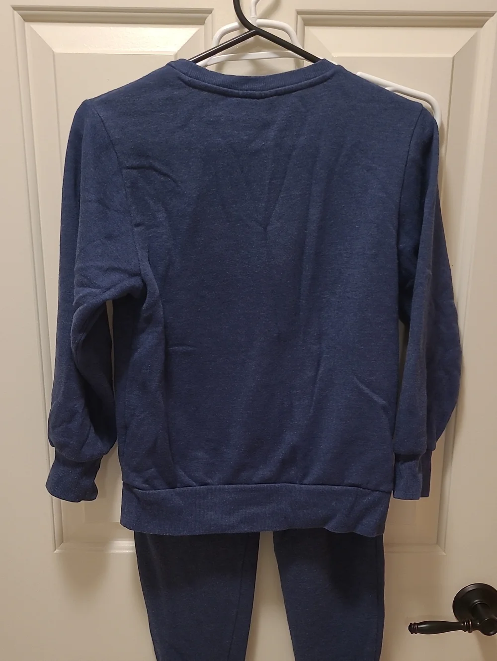 Marvel Blue Kids Superhero Sweatshirt & Pants Set M